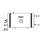 German Pool 德國寶 GPU-6.5E V J K6 25公升 橫座地式 圓型中央儲水式電熱水爐 (右邊出入水) (前置發熱線) (外置電箱)